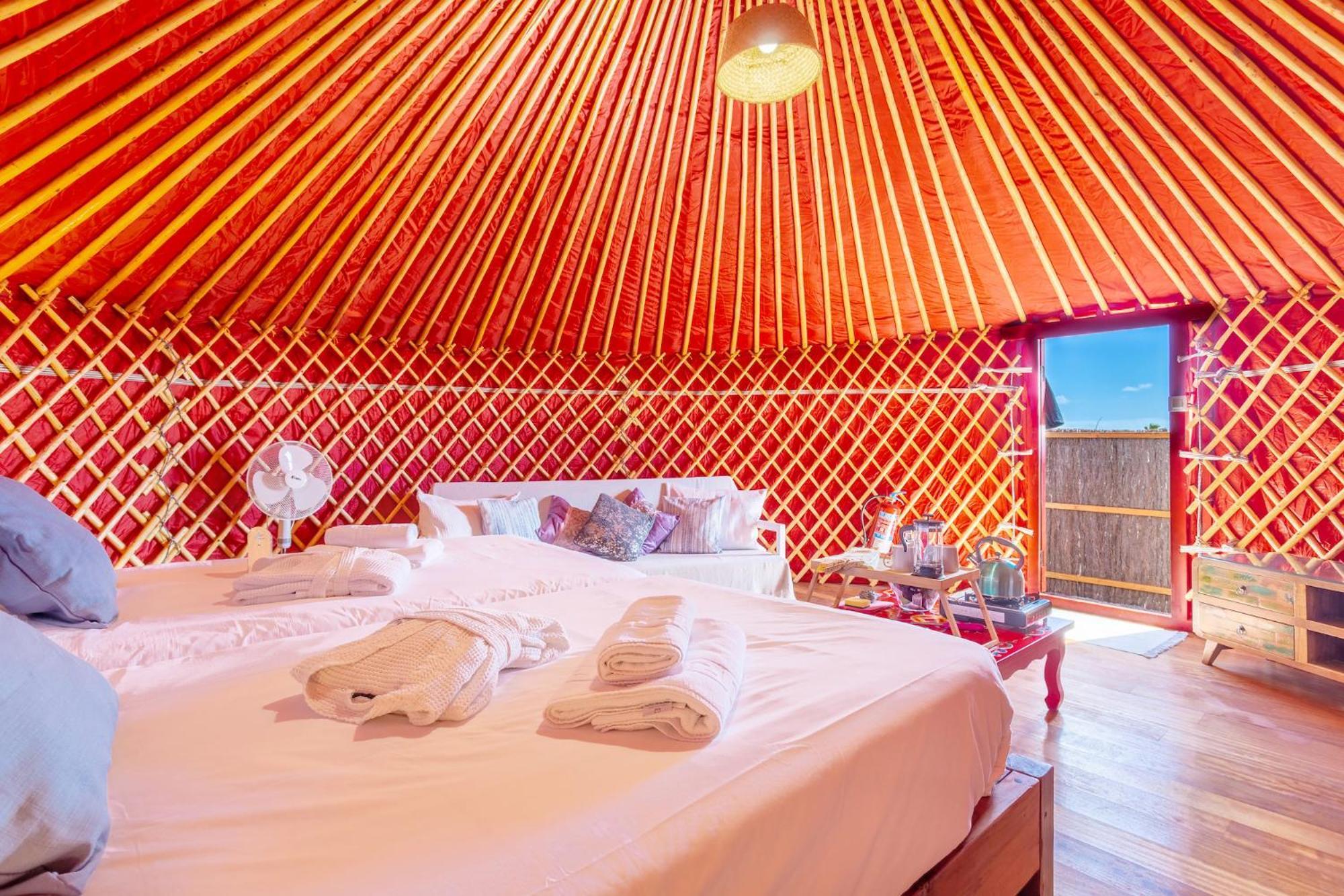 Finca De Arrieta Village - Yurts And Stone Cottages - Shared Pool - Walking Distance To Arrieta Beach - Eco Friendly Tabayesco Exterior photo